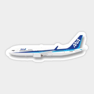 Boeing B737 All Nippon Airlines Sticker